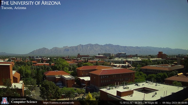 Current View at the University of Arizona