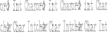 \begin{gprogram}
ord :: Char -> Int \\
char :: Int -> Char \\
toUpper, toLower...
...s$ :: Char -> Bool \\
isUpper,isLower,$\cdots$ :: Char -> Bool
\end{gprogram}