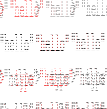 \begin{program}
\redtt{> ''hello''} \\
''hello''\\
\redtt{> :type ''hello''} \...
...} \\
5\\
\redtt{> ''hello'' ++ '' world!''} \\
''hello world!''
\end{program}