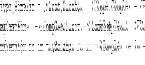 \begin{gprogram}
type Complex = (Float,Float) \\
mkComplex :: Float -> Float ->...
...
addComplex (mkComplex 5 3) (mkComplex 4 2) $\Rightarrow$ (9,5)
\end{gprogram}