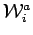 ${\cal W}^a_i$