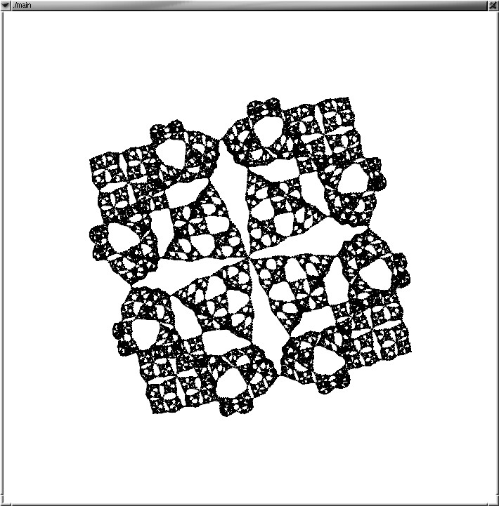 sierpinski5 CREATOR: XV Version 3.10a  Rev: 12/29/94 (PNG patch 1.2)  Quality = 90, Smoothing = 0