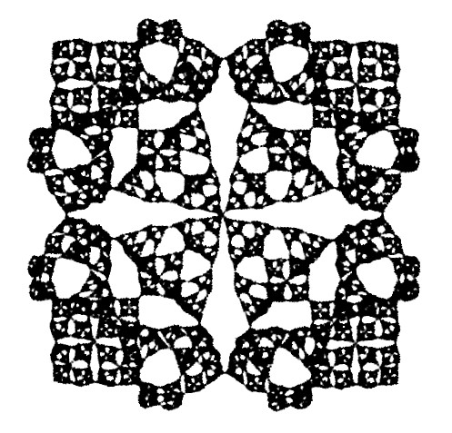 sierpinski8 CREATOR: XV Version 3.10a  Rev: 12/29/94 (PNG patch 1.2)  Quality = 90, Smoothing = 0